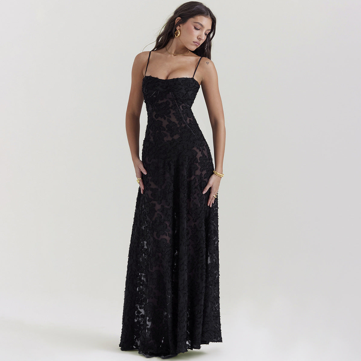 2024 Summer Fashion Strapless Evening Dress for Women