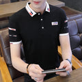 2023 Men's Summer Silk Cotton Polo Shirt (Short Sleeve)