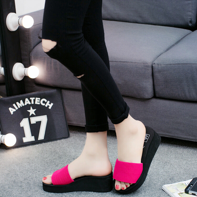 Flat Wedge Summer Women's Sandals