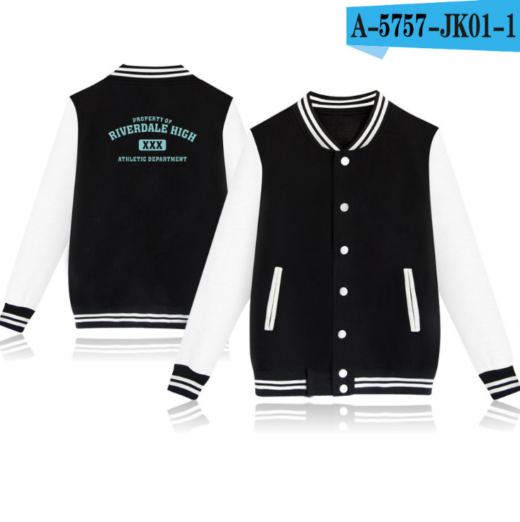 Riverdale Style Baseball Jacket for Men and Women