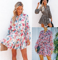 Spring/Summer 2020 Women's A-Line Floral Dress