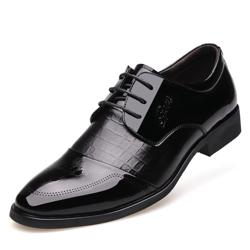 2020 Spring New Men's Leather Dress Shoes