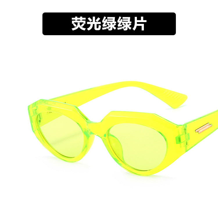 Vintage Irregular Cat Eye Sunglasses for Women 2021
