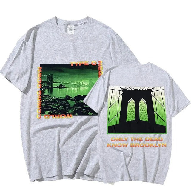 Type O Negative Cotton Oversized T-Shirt for Men & Women