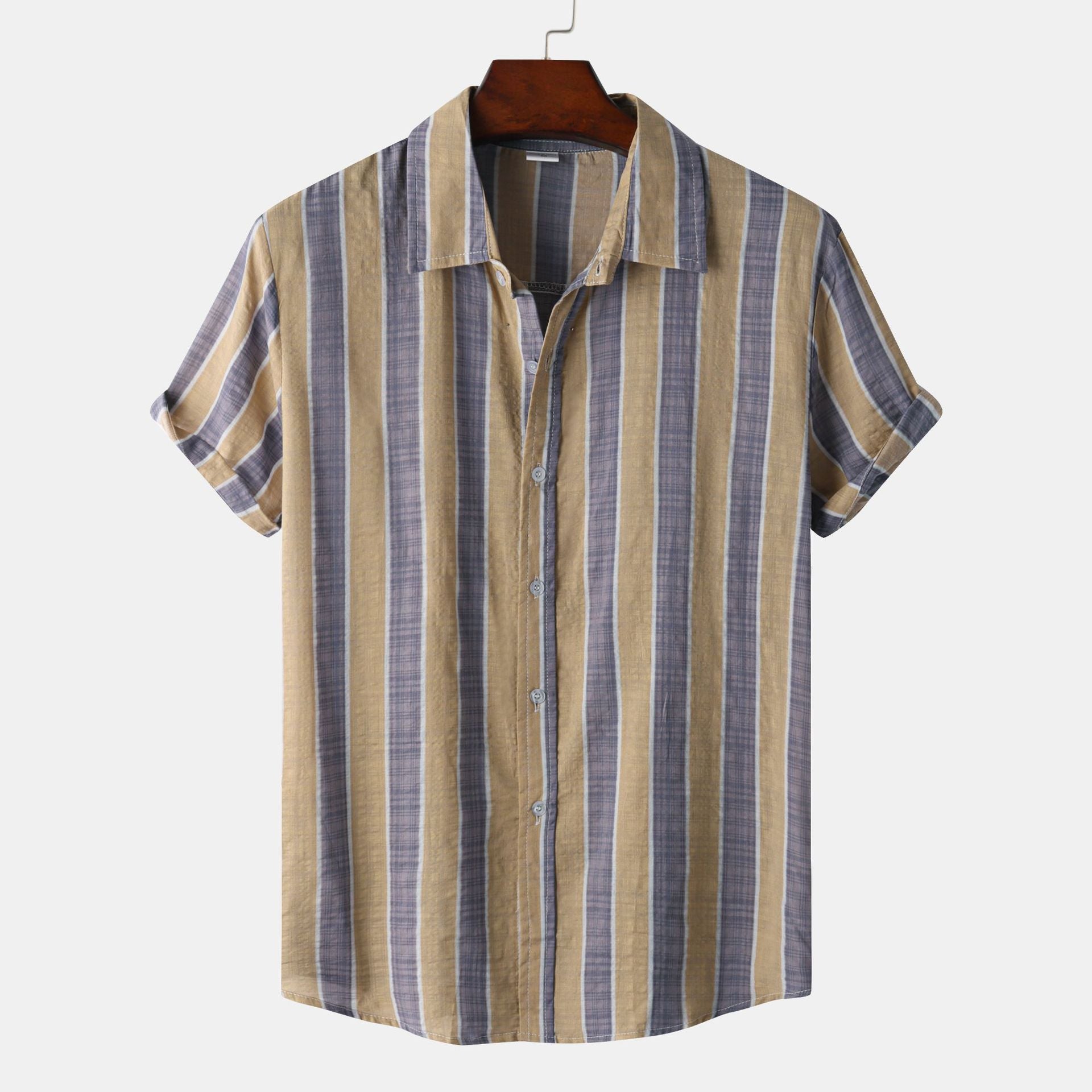 Summer Hawaiian Style Printed Men's Shirt