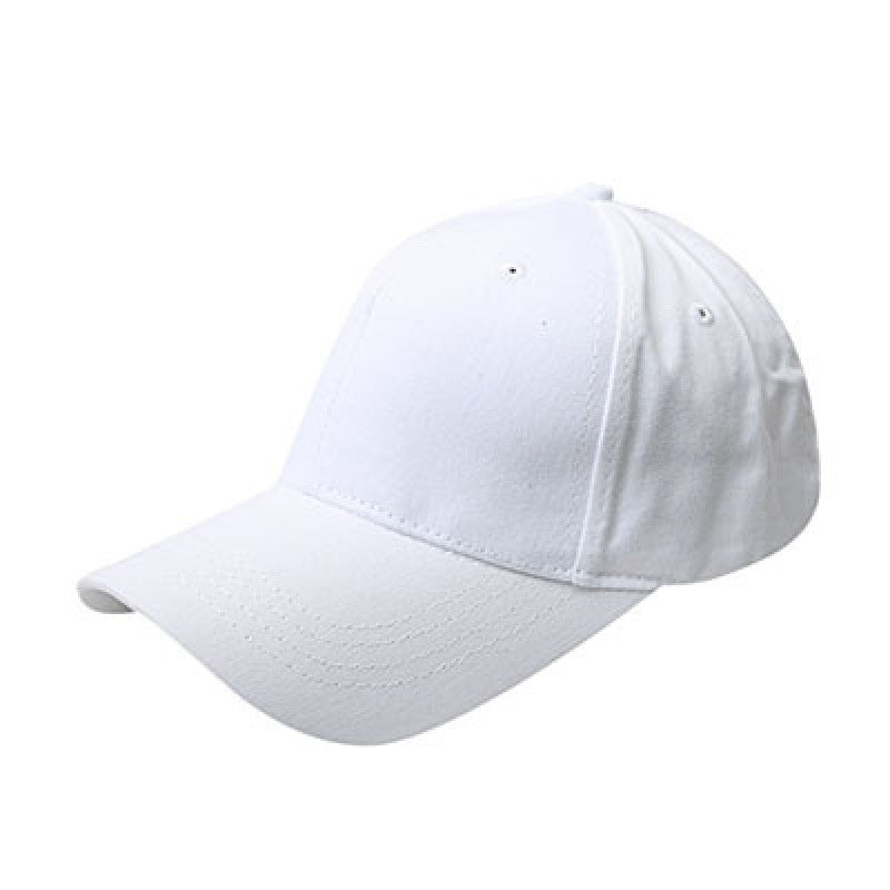 Summer Women's Ponytail Baseball Cap - Solid Color Design