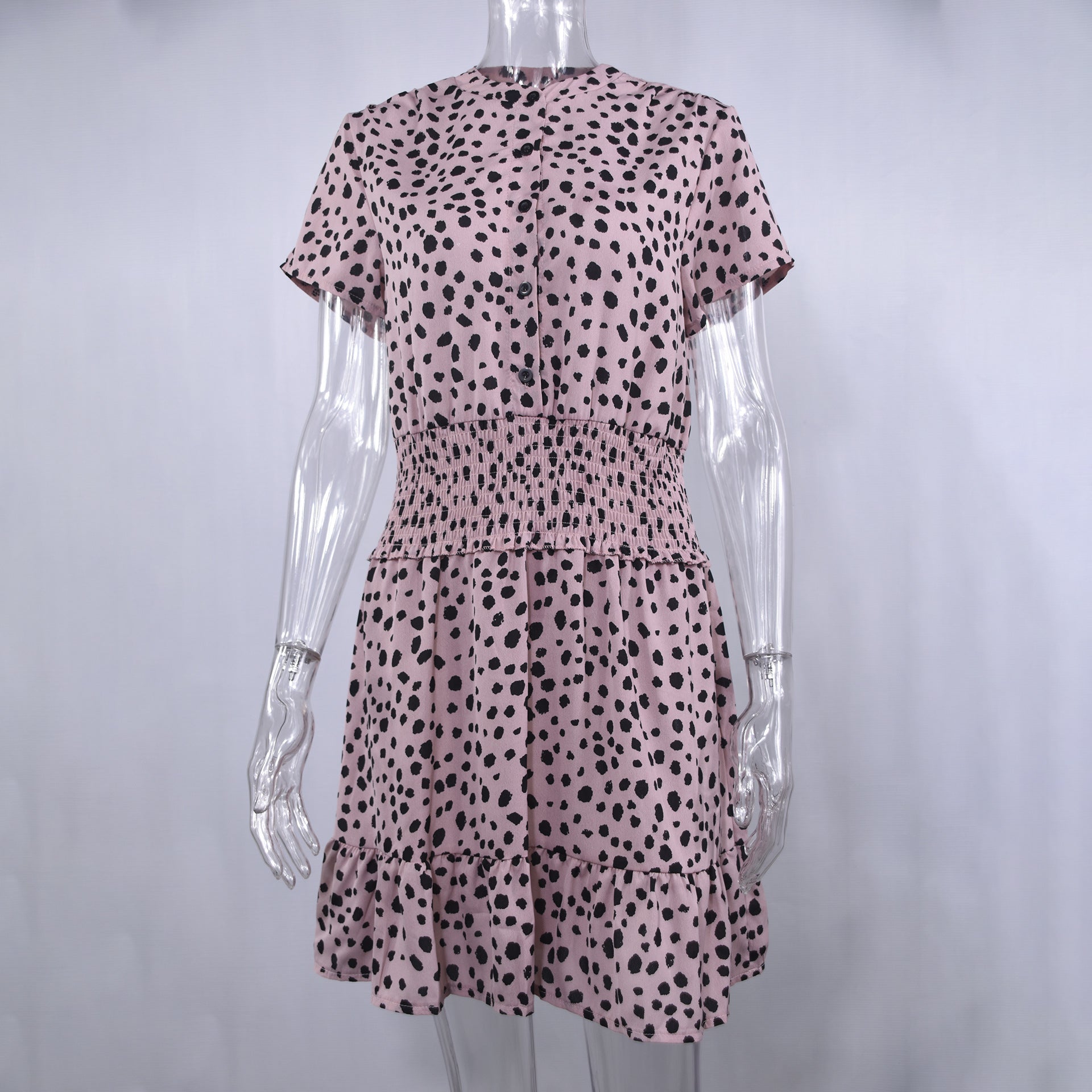 2023 Spring New Polka Dot Slim Fit Dress