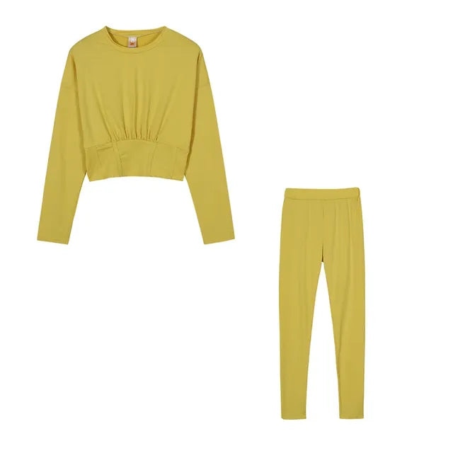 2023 Autumn Women's Casual Two-Piece Sports Set