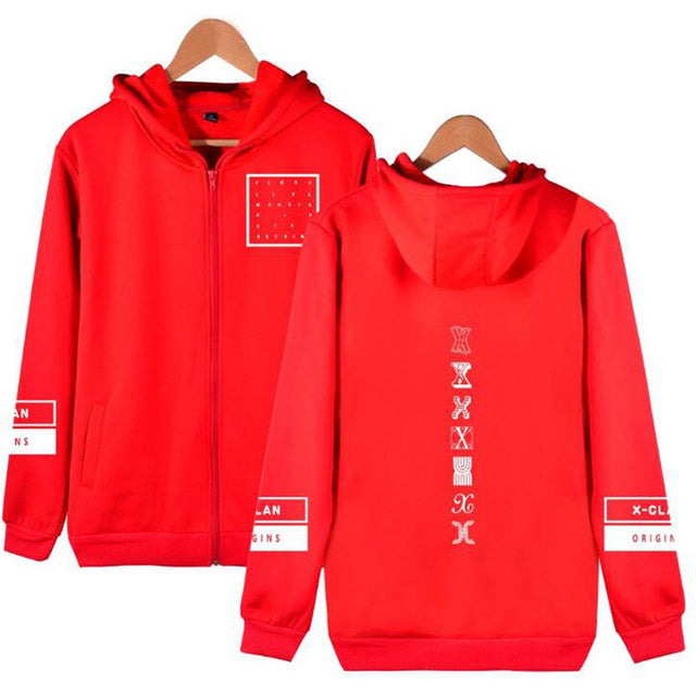 KPOP Monsta X Hoodie Jacket for Women (4XL)