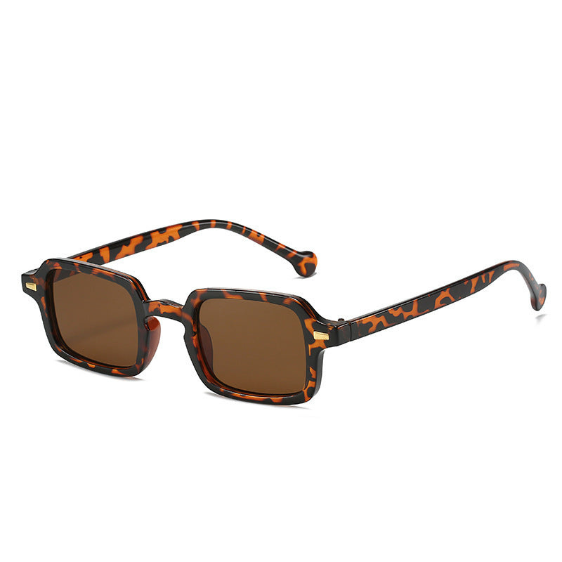 The Soleil Retro Square UV400 Sunglasses | Evarisluxe