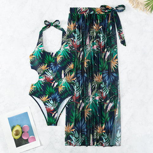 2023 New European Sexy Three-Piece Bikini Set