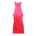 Spring Fashion Women's Printed Backless Dress