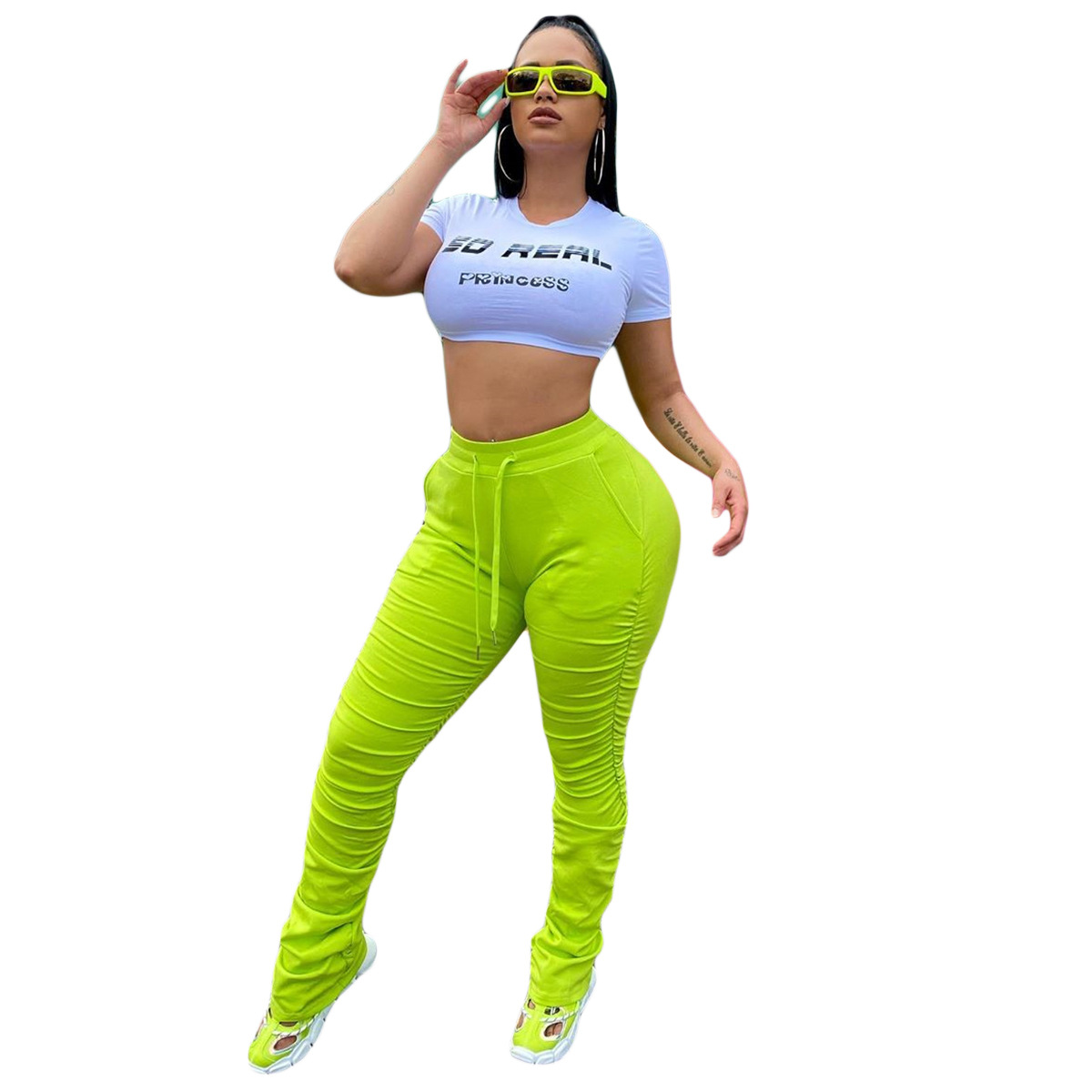 High Waist Tapered Joggers for Women (Summer 2020)