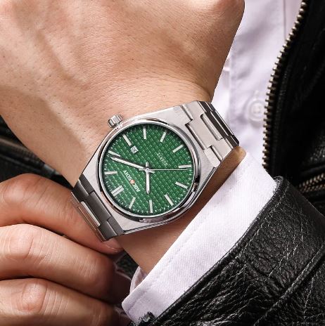 Le Mode Fashion Steel Quartz Watch | Evarisluxe