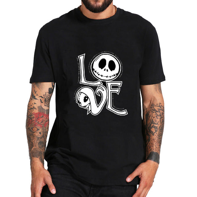 Disney Nightmare Pattern Men's Fashion T-Shirt