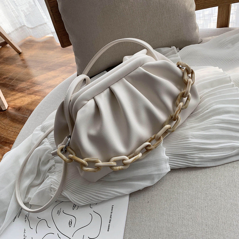 Chic Chain Handle Bucket Bag for Women (2020 Summer)