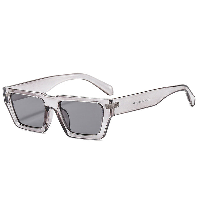 Retro Square Jelly Sunglasses for Men and Women
